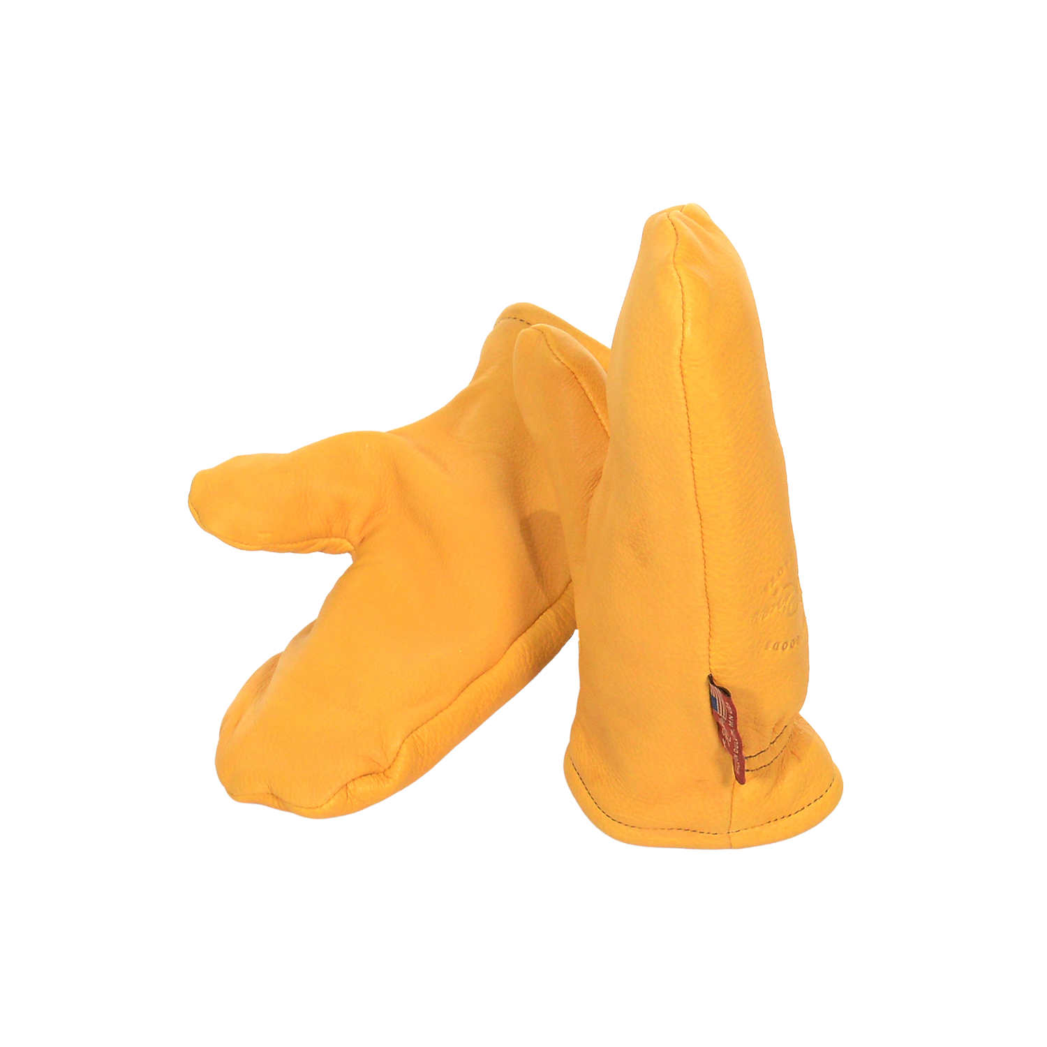 Frost River's mitten are made with premium buckskin and lined with fleece.
