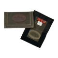Frost River's waxed canvas lure guards offered in a small and large size.