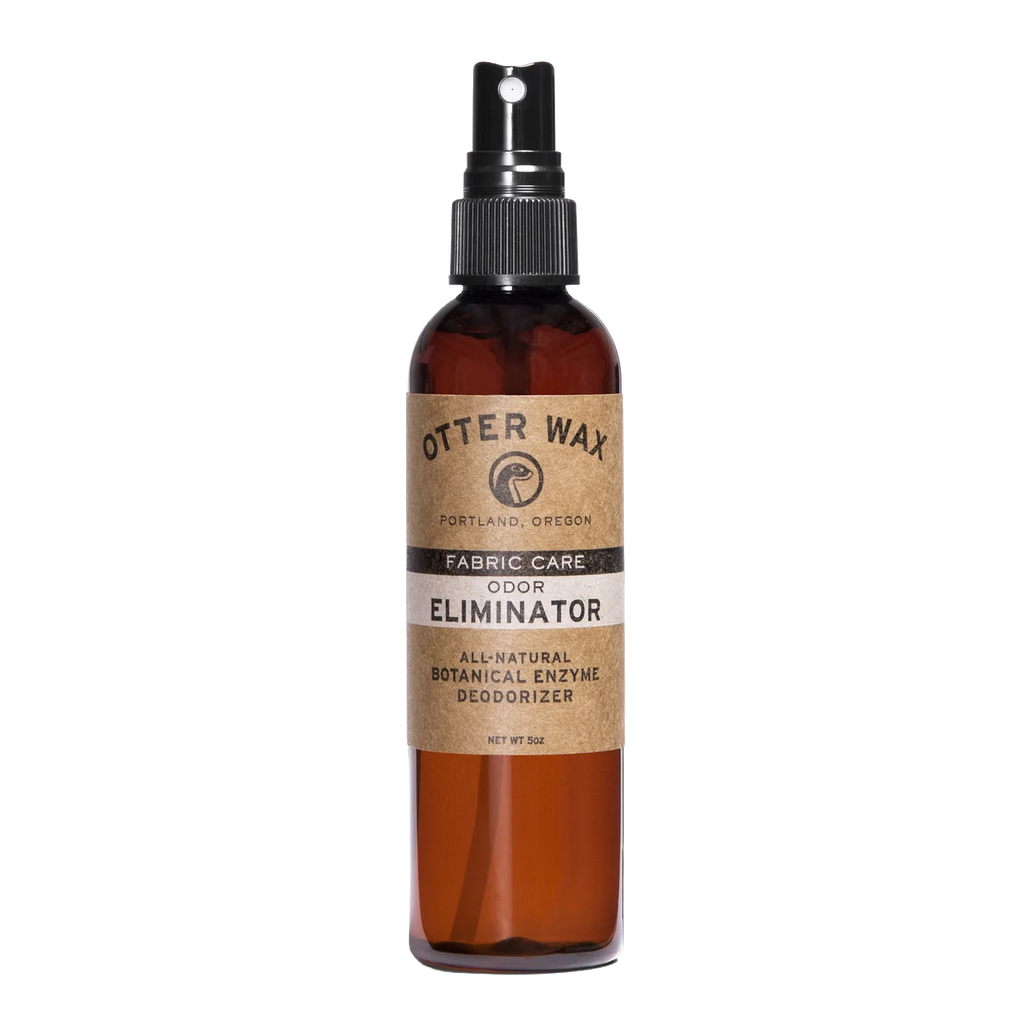 Waxed canvas odor eliminator in a 5 ounce spray bottle. 