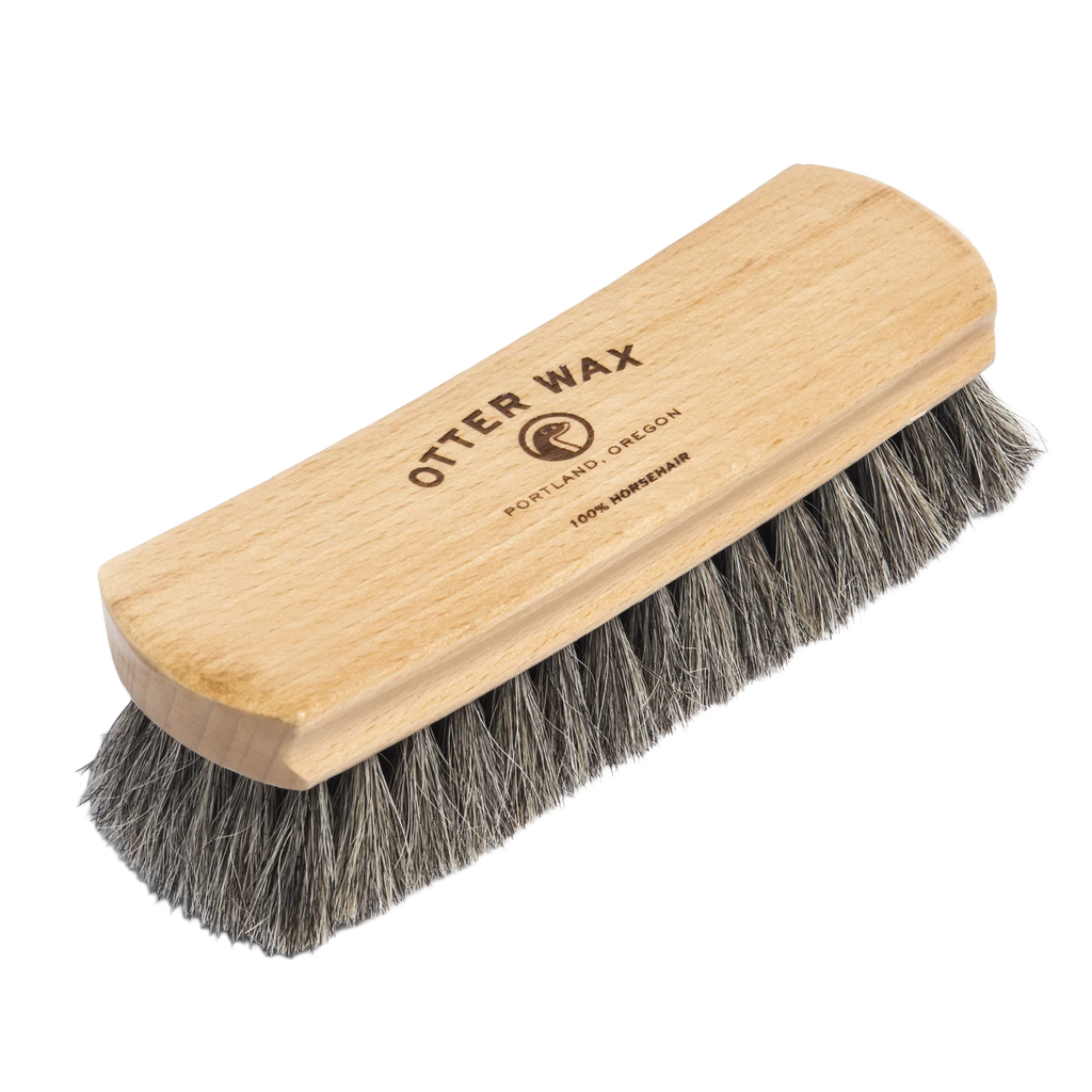 Otter Wax Premium Leather and Canvas Care Brush