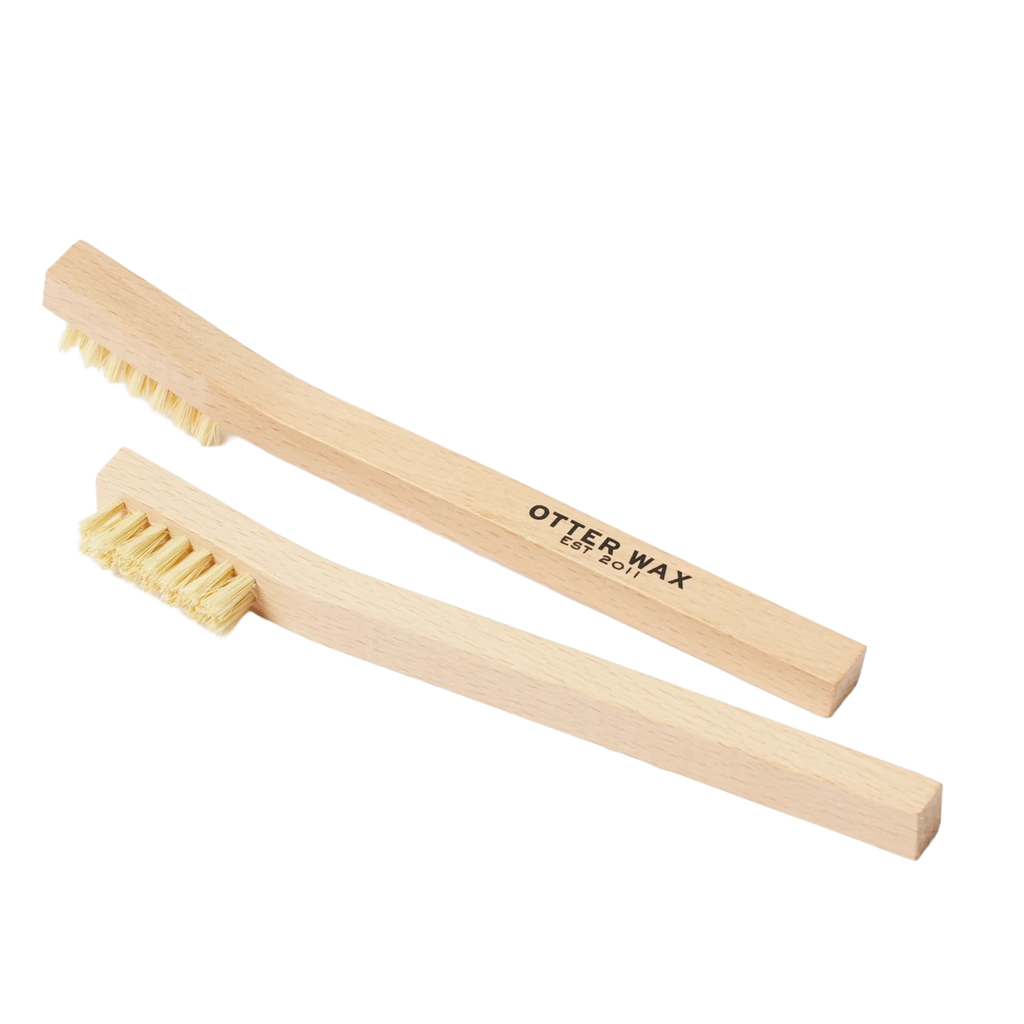 Wooden Otter Wax Tampico Cleaning Brush