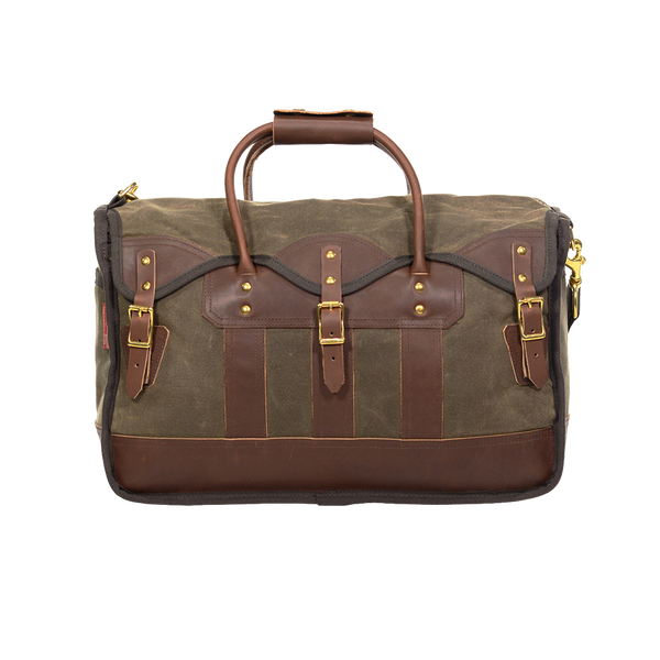 Frost River's most premium luggage bag the Overland Valise features a classy design and materials hat will stand the test of time. 